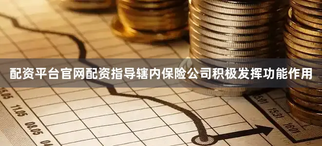 配资平台官网配资指导辖内保险公司积极发挥功能作用